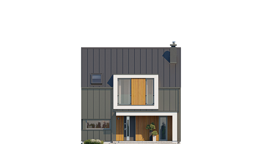 Projekt domu Przyjemny 3 - elewacja