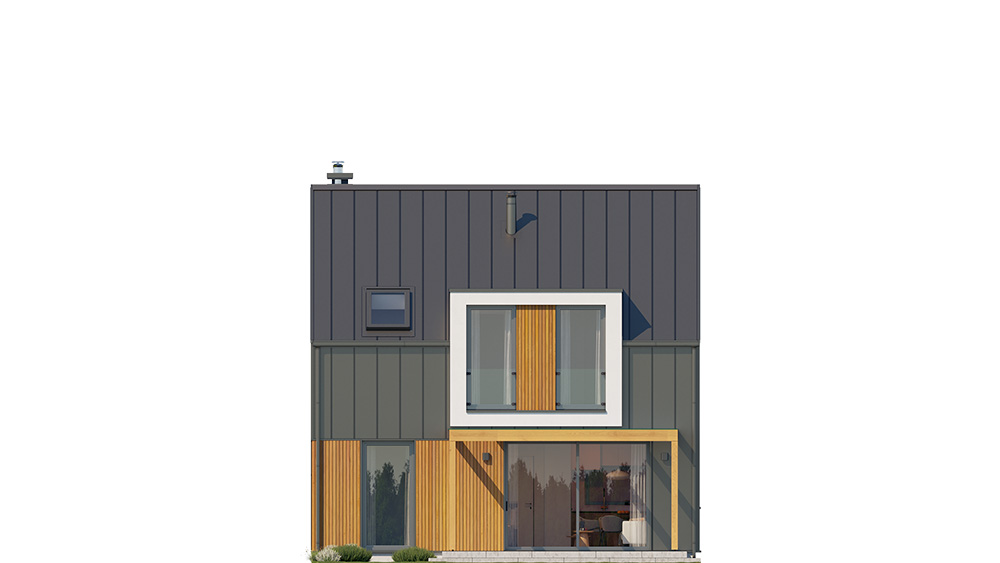 Projekt domu Przyjemny 3 - elewacja