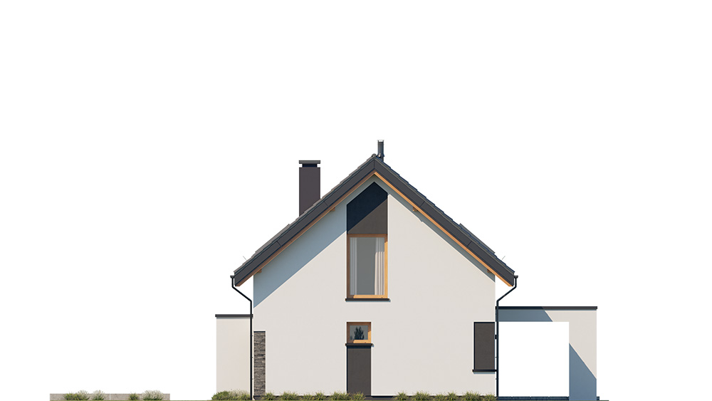 Projekt domu Przyjemny 5 elewacja