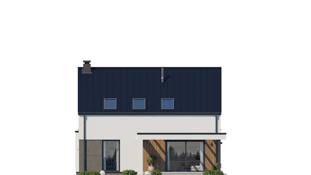 Projekt domu Przyjemny 6 elewacja