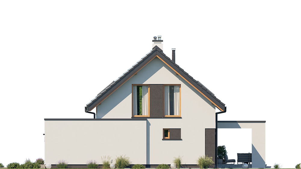Projekt domu Przyjemny 7 elewacja