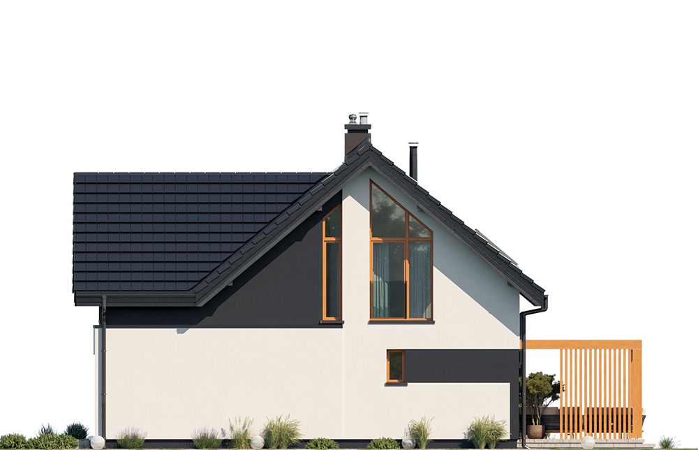 Projekt domu Przyjemny 8 elewacja