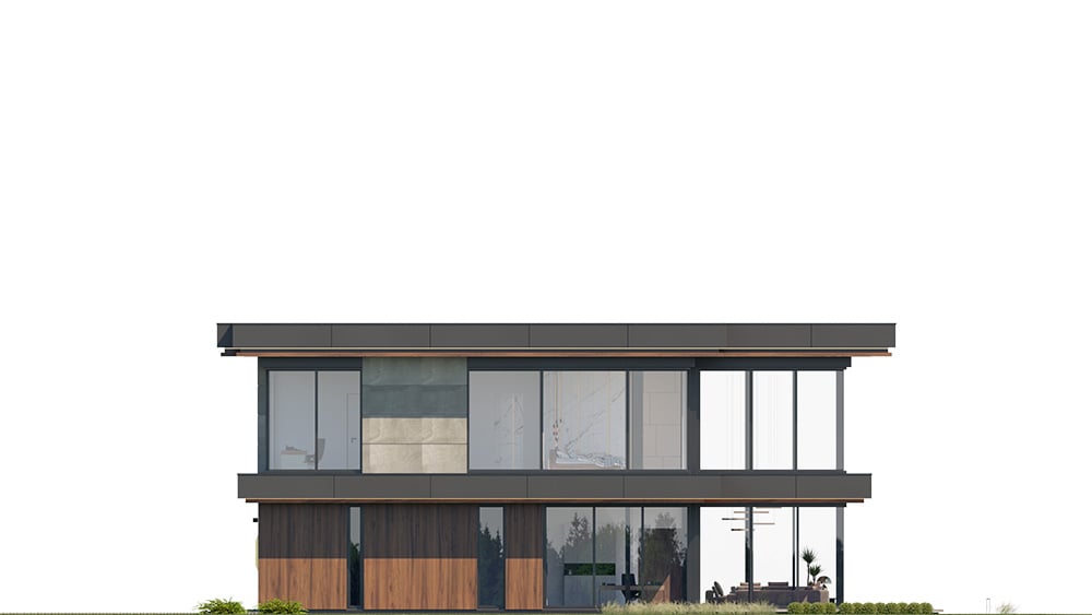 Projekt domu Rezydencja Floryda 3 elewacja
