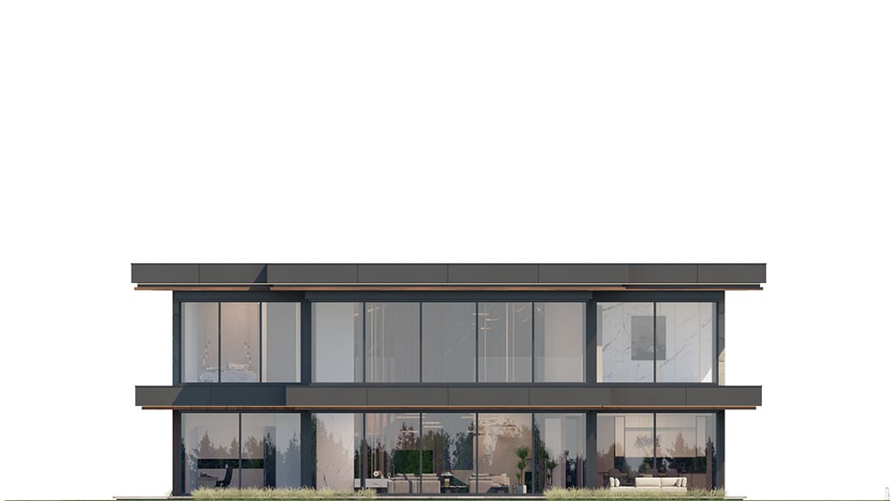 Projekt domu Rezydencja Floryda 3 elewacja