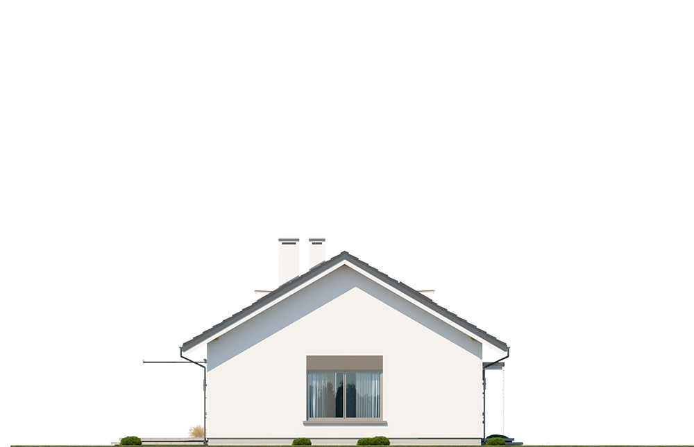 Projekt domu Wymarzony 10 C elewacja