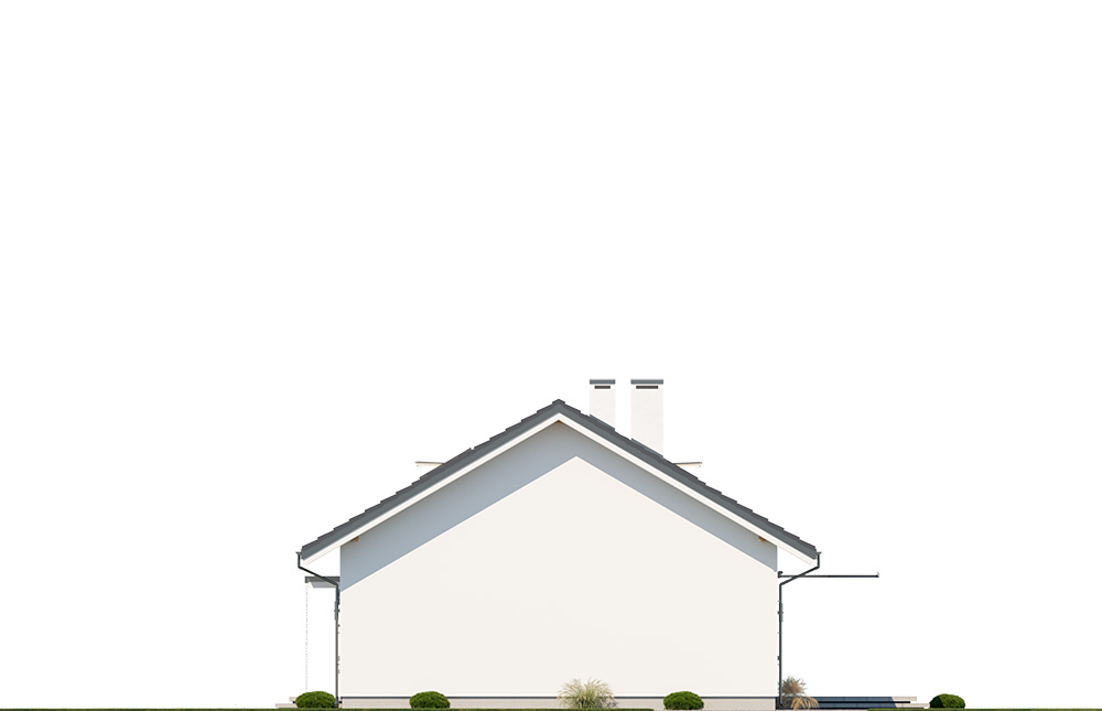 Projekt domu Wymarzony 10 C elewacja