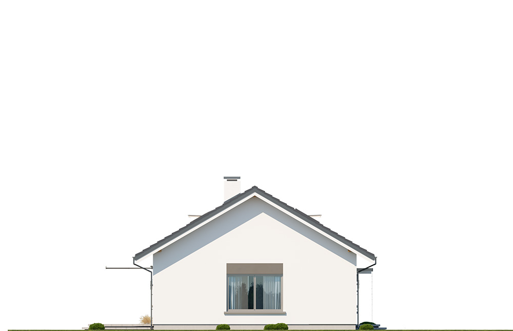 Projekt domu Wymarzony 10 D elewacja