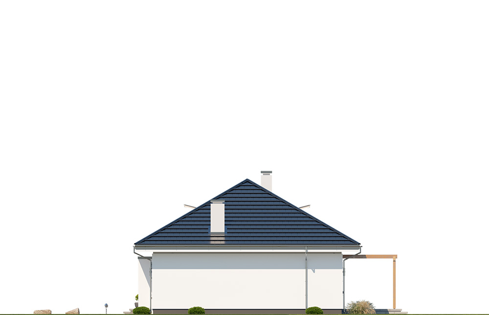 Projekt domu Wymarzony 11 B elewacja