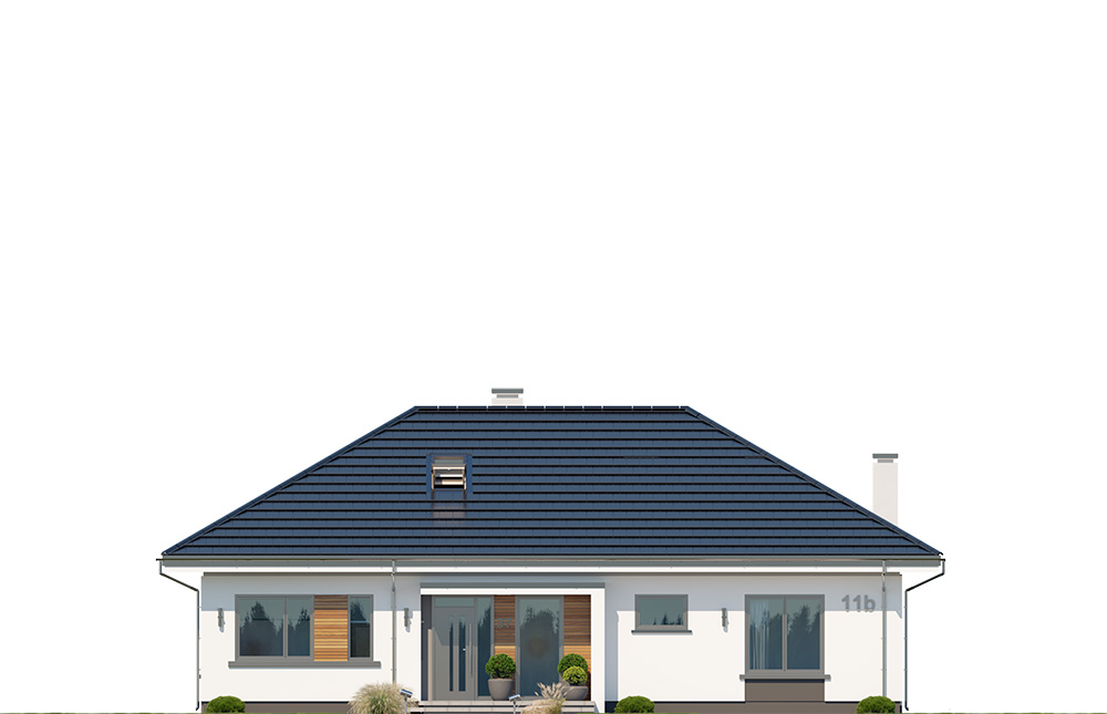 Projekt domu Wymarzony 11 B elewacja