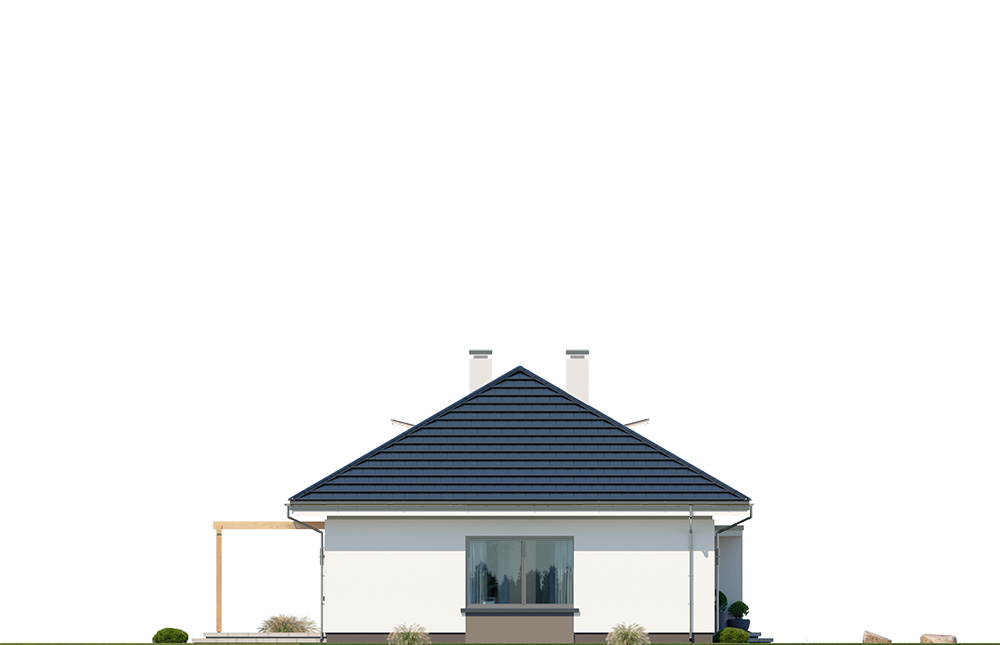 Projekt domu Wymarzony 11 C elewacja