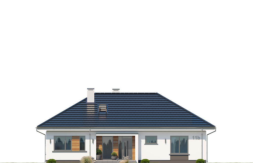 Projekt domu Wymarzony 11 C elewacja