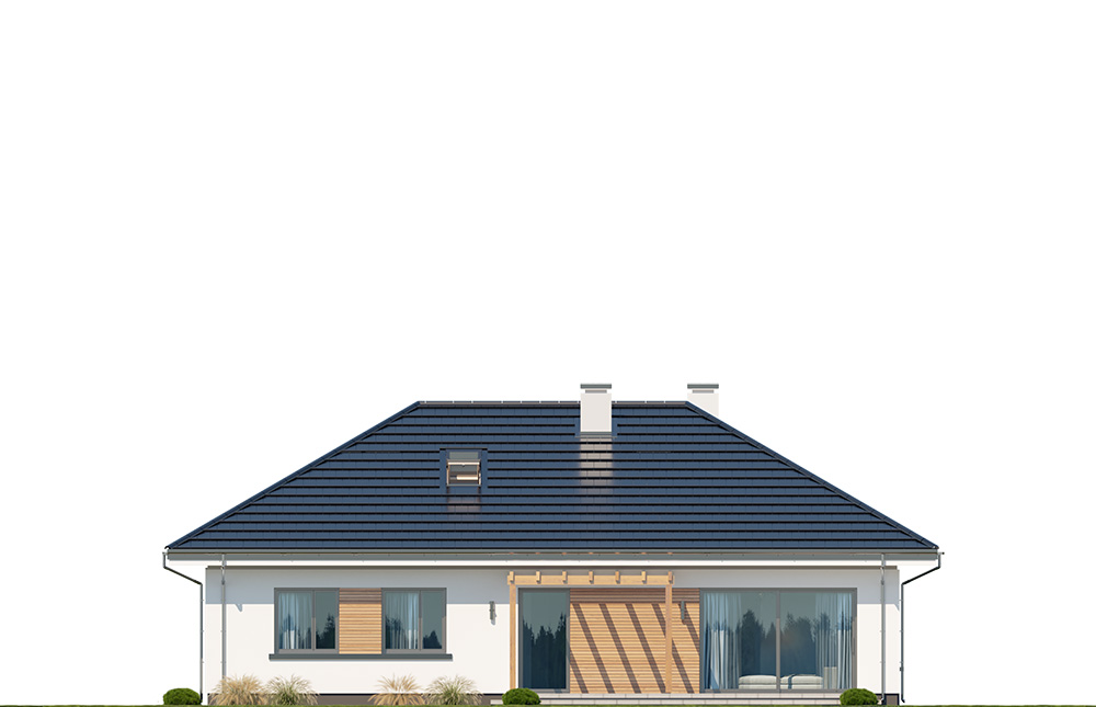 Projekt domu Wymarzony 11 C elewacja