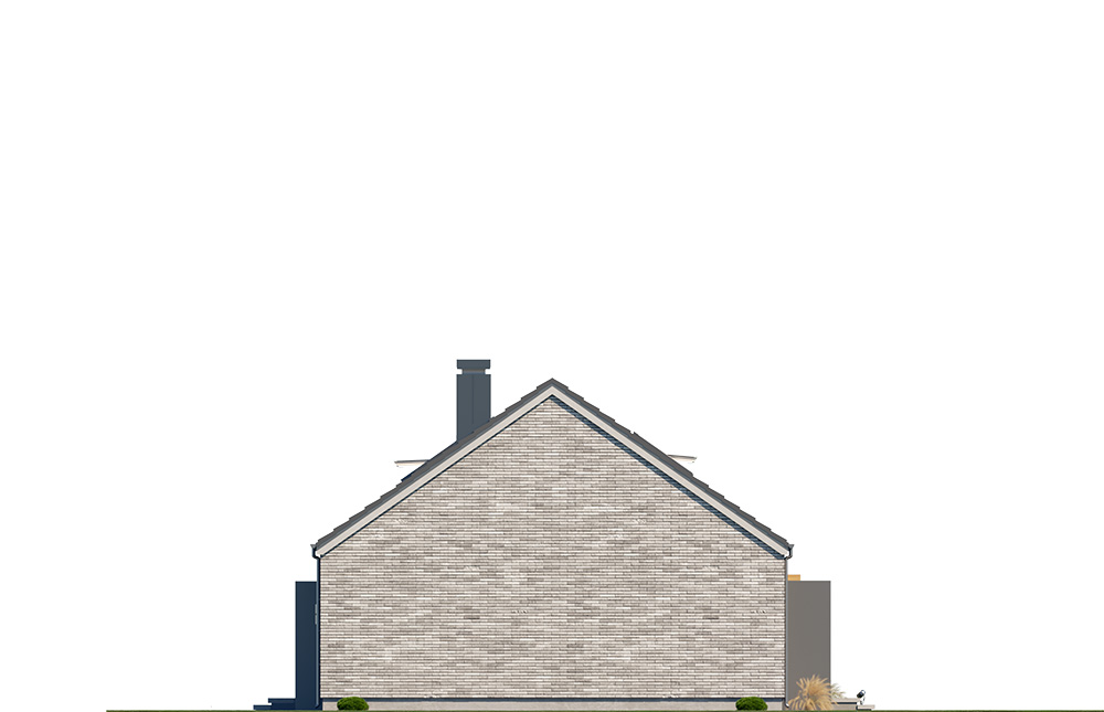 Projekt domu Wymarzony 9 C elewacja