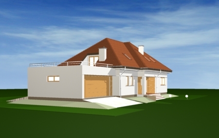 Animacja - projekt domu Eko