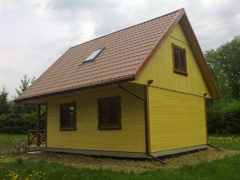 Realizacja domu Sosenka drewniana