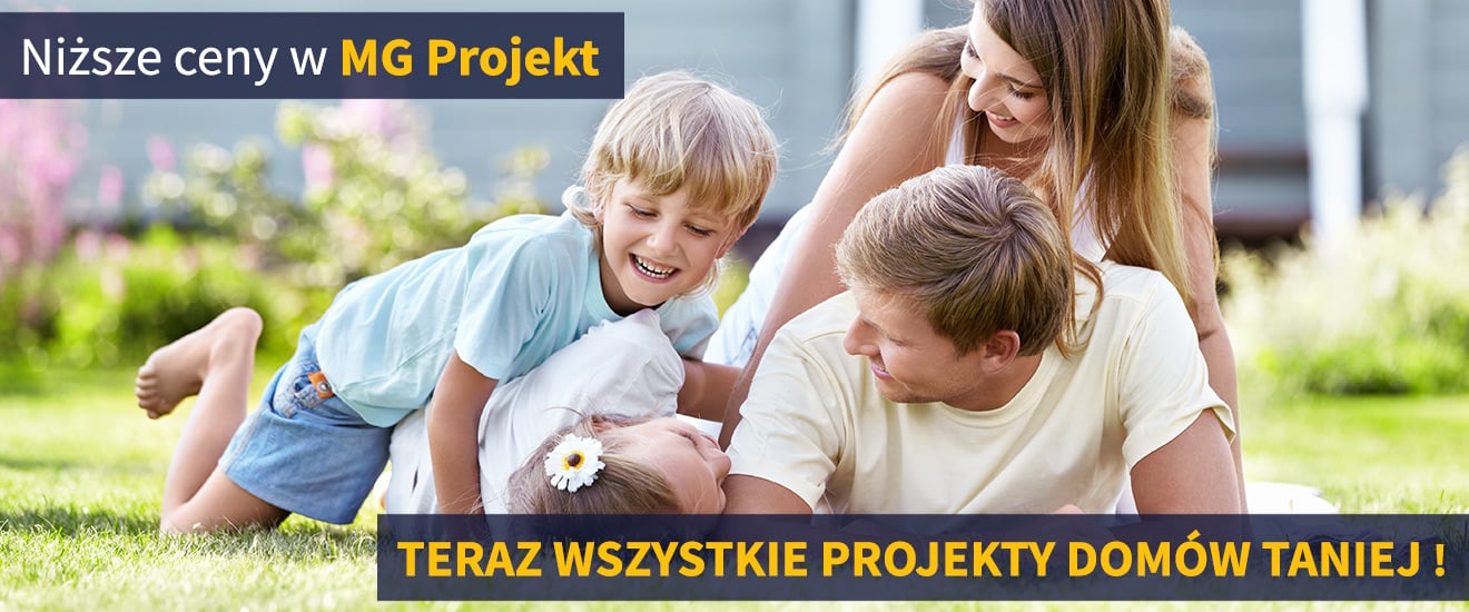 Teraz wszystkie projekty domów taniej